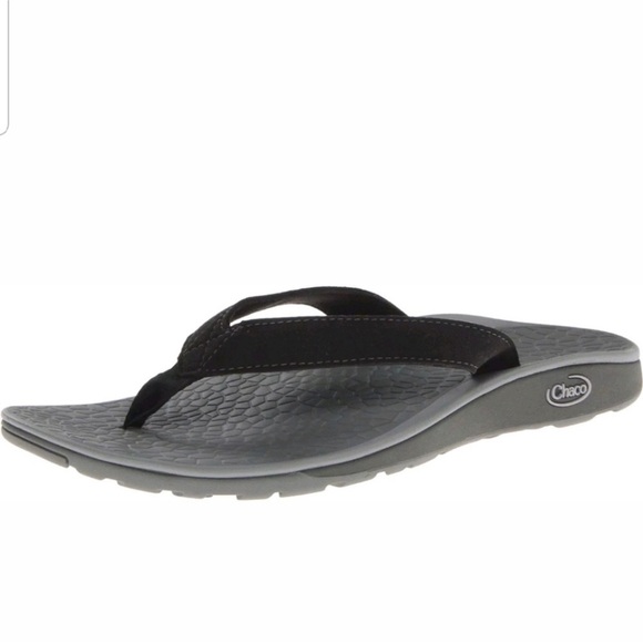 Chaco Shoes - Chaco Flip Flops Reversiflip Black with interchangeable straps Sz women’s 9